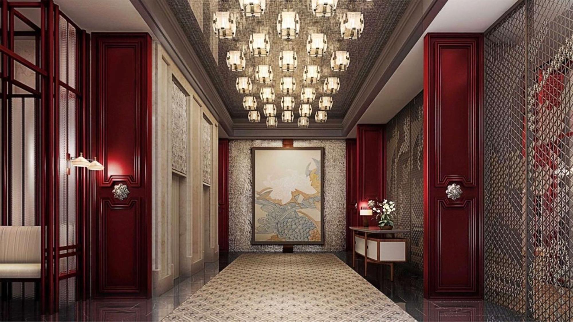 Conrad Shenzhen, The First Art Museum Hotel In Greater Bay Area With The Stunning Bay And Sunset View In The Hotel Terrace Екстер'єр фото